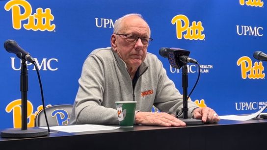 Crisan: Boeheim has only himself to blame for failure to adapt taken at Petersen Events Center (Pitt)